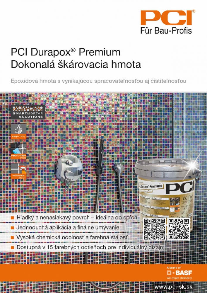 PCI Durapox Premium dokonalá škárovacia hmota