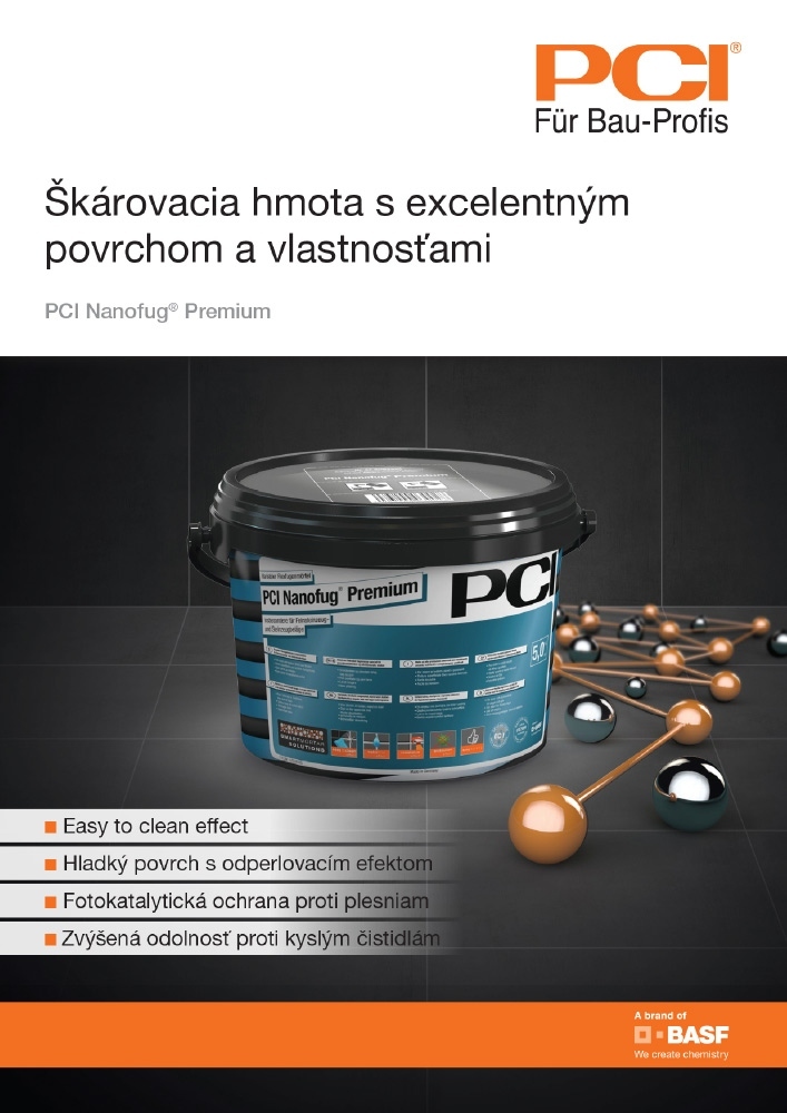 PCI Nanofug Premium-škárovacia hmota